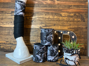 Custom Halloween Polo Wraps - Horse Sized - Set of 4