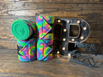 Tie Dye Accent Polo Wraps
