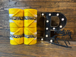Minion Polo Wraps - Horse Sized- Set of 4