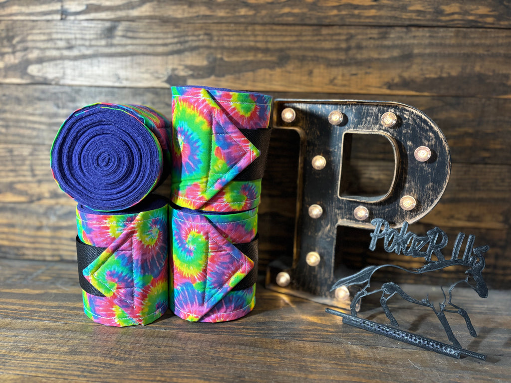 Tie Dye Accent Polo Wraps