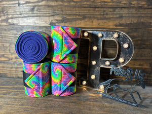 Tie Dye Accent Polo Wraps