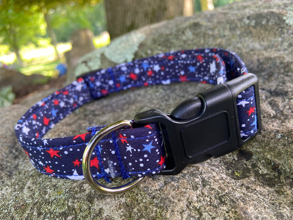 Patriotic Dog Collar - Medium
